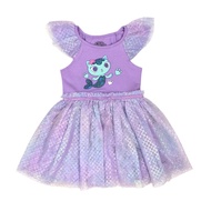 Rm28 G@bby's D0llhouse Elegant Girl Kids Dress purple mercat - Size 1.5Y-8Y