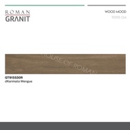 Roman Granit dKarimata Wengue/Granit Lantai Motif Kayu 15x90 Roman