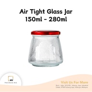 150ml 200ml 280ml Air Tight Glass Bottle, Mini Glass Bottle, Honey Bottle, Bird's Nest Glass Bottle,