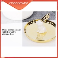 Jewelry Storage Plate Ceramics Jewelry Plate Animal Storage Necklace Case for Home Decoration