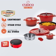 Cuoco Premium Cookware Set CPC5A FREE PCP1000 + NKD201