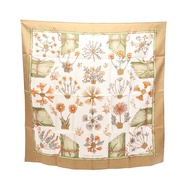 【二手】愛馬仕 HERMES 絲巾 Carre 90 Herbier de Gavarnie 女士真絲圍巾