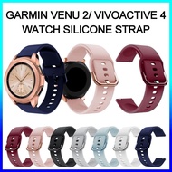 Garmin Venu 2 / Vivoactive 4 Smart Watch Silicone Strap Garmin Venu2 Replacement Strap