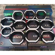 Universal 2-inch 2.5-inch 3-inch Motorcycle Car Biled Shroud