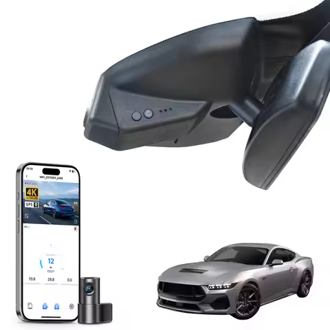 Mangoal Dash Cam 4k For Ford Mustang Gen6 S550 Gen7 EcoBoost Dash Car Camera 2015-2026 GPS WiFi & AP