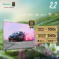 Hisense 32 inch - 32E5G Android 11 - HD - TV LED Bezelless Design - Dolby Audio - Youtube/Netflix/Pr