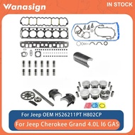 Engine Rebuilding Gasket Kit Fit 4.0 L T For Jeep Wrangler Grand Cherokee ERH MX XJ ZJ ZG WJ WG TJ 4