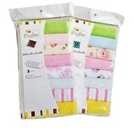 Gerber Sapu Tangan Gerber - 8Pc - Washlap Gerber - Washlap Bayi - Sapu Tangan Bayi - Washcloth Gerbe