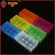 SUCHENMY Battery , 4 AA AA Anti-slip 18650 Battery Box, High Quality Portable Plastic Coloful Batter