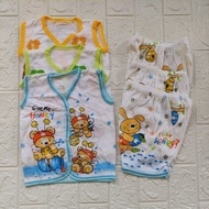 3 PCS Sleeveless baby suit