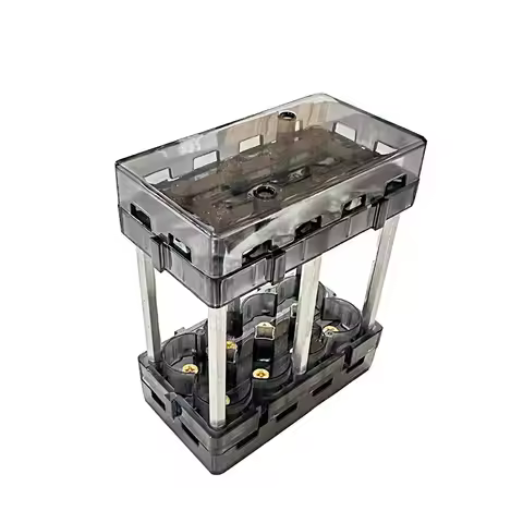 2S4P 1S8P 4S2P Transparent Spliceable 21700/18650 Battery Box Spot Welding Free DIY Energy Storage B