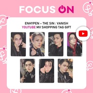ENHYPEN MV SHOPPING TAG YOUTUBE THE SIN : VANISH PHOTOCARD