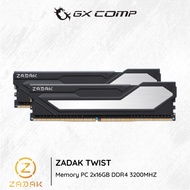 Memory RAM PC ZADAK TWIST DDR4 2X16GB DDR4 3200mhz | 32gb PC Kit 3200