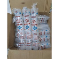 Peacock Plastic cup Flat cup 18oz 22oz 7g Contents 50 Pcs/ Peacock plastic cup