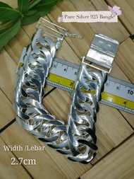 925 Silver Bracelet (lipan) / 925 Silver Bangle