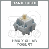 LUBED (62g) HMX x XLLAB Yogurt Switch Linear with Krytox / Tribosys