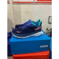 HOKA ONE ONE Clifton 9 Dark blue pi Unisex Athletic Shock Absorption Running Shoes Men And Women Shoes