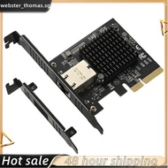 10Gbps AQC113 PCIE to Single Port RJ45 Network Card 1G/2.5G/5G/10Gbps PCIex4 Interface Ethernet Wire