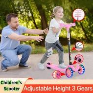 scooter for kids boy girl Foldable 3 wheel children's scooter illuminated wheel toy scooter with music folding scooter for kids boys and girls toy car gift for kidskids,children's toy, children's scooter Outdoor Indoor Sports Toy,toys for kids boy