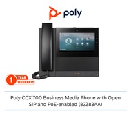 Poly CCX 700 Business Media Phone with Open SIP and PoE-enabled (82Z83AA)