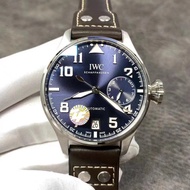 ZF IWC Pilot Watch Big Flying Little Prince Sao Blue Dial Stainless Steel Box 46mm Large head Mechanical Sapphire Antiara azos Men