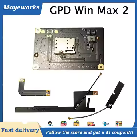 In stockGPD Win Max 2 4G LTE Upgrade Module Universal SIM Card Slot Worldwide Compatibility Fast Con