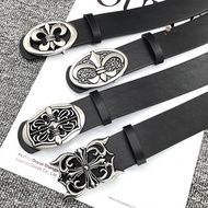 Y2k Punk Embossed Belt for Men, Nightclub Waistband for Jeans Decor Men's Retro Belt