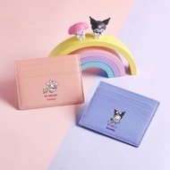 My Melody x Kuromi 限量版 客製化刻字 皮革信用卡套 (4色)