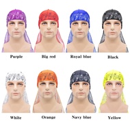 Durag Headscarf Hiphop West Coast Blacks Street Personality Hip Hop Rap bboy Hip-hop Pirate Hood