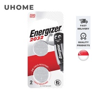 Energizer 2032 CR2032 Lithium Coin Battery 2 Pcs a Pack
