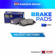 SANGSIN Rear Brake Pad For Peugeot 408 Turbo SP-2153