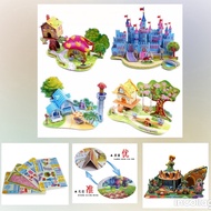 Model 3D 3D Building Blocks Educational Toys 3D Jigsaw Foam Paper