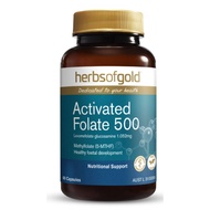 ✈from Australia Herbs of Gold Activated Folate 500 60cap
