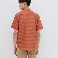 KEMEJA 5.5 M231 Men's Short Koko Shirt Terracotta 2502A