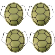 Toyvian Turtle Costume Kids Halloween Dress Up Prop 4Pcs Halloween Party Turtle Shell Prop Children 