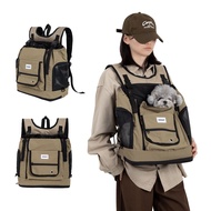 Pet Carrier Backpack for Dogs and Cats - Adjustable Sling with Breathable Design, Waterproof Nylon, 