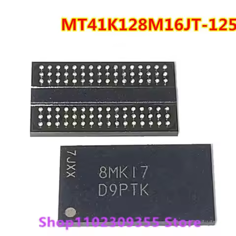 5PCS D9PTK MT41K128M16JT-125:K/MT41K128M16JT-125IT:K D9PSK DDR3 BGA96