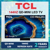 【 FREE SHIPPING 】 TCL QD-Mini LED 4K TV | 55-98C755 | 500+Zones | 144Hz VRR | AiPQ PROCESSOR 3.0 | G