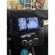 北中南店面安裝/NISSAN TIIDA安卓機/前後行車記錄器/倒車鏡頭/360環景