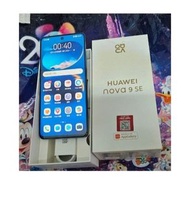 全新華為 Nova 9 SE Huawei  
只開機試過機 54192236
無Google 裝了Gbox 
可自行另裝MircoG

Crystal Blue 顏色，好靚嘅藍色。支援雙卡。盒裝齊全