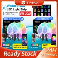 Ready Stock Waterproof 60 LED Strip Light RGB LED Light Strip 5050/2835 LED Tape Lights Color Changi
