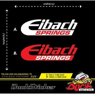 EIBACH SPRINGS STICKER 1PCS