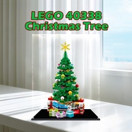 Lego Transparent Acrylic Display Box For Lego 40338 Christmas Tree Popmart Figurine Labubu Zimomo fo