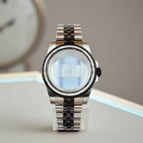 NEITON 40mm Sapphire Glass Watch Case Fit NH36 NH34 ETA2824 2836 Miyota8215 DG2813 5833 PT5000 NH35 