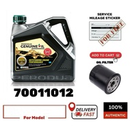 70011012 Perodua 10W30 mineral engine oil (3 liter)