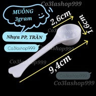 20 3g measuring spoons, scoop milk powder, spices, measure baking ingredients, pp plastic