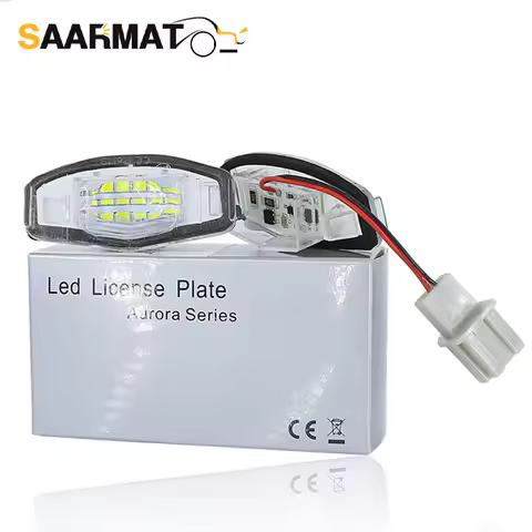 LED CANBUS Number License Plate Light for Honda Civic VII4 5D(01-05) VIII(06-) City 4D(03-09) Legend