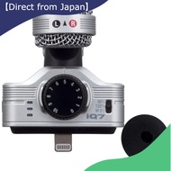 ZOOM iQ7 Lightning-connected stereo microphone compatible with iPhone and iPad Direct from Japan