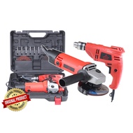 PROMO PAKET SET!!! BOR GERINDA MURAH PROMO MESIN BOR 10MM DAN GERINDA 4 INCH