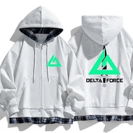 เสื้อแจ็คเก็ตคอตตอนลายเกม Delta Force Tactical แฟชั่นญี่ปุ่น ฤดูใบไม้ผลิ ฤดูใบไม้ร่วง ฤดูหนาว สำหรับ
